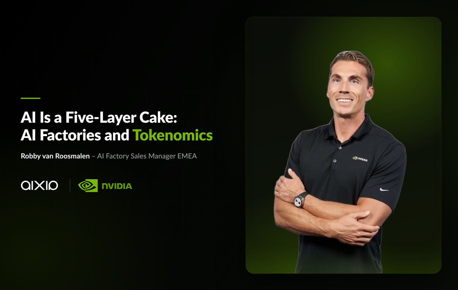 AI Is a Five-Layer Cake: AI Factories and Tokenomics