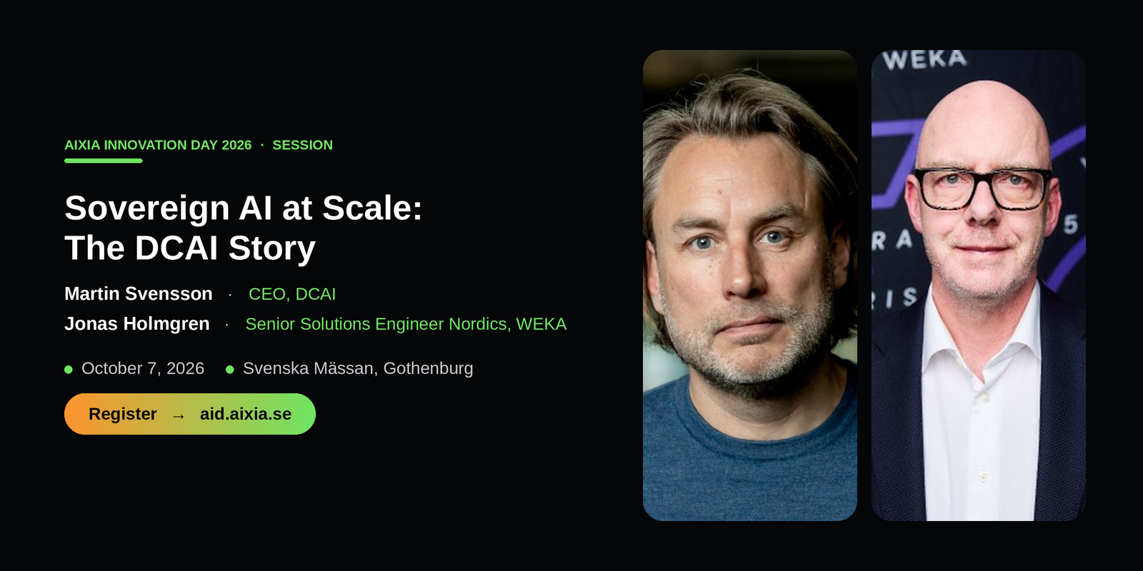 Sovereign AI at Scale: The DCAI Story