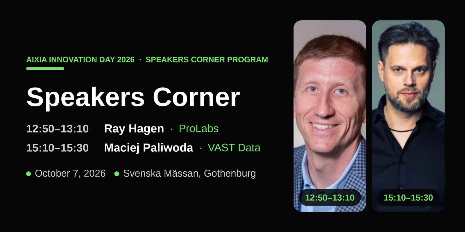 Speakers’ Corner Sessions You Don’t Want to Miss